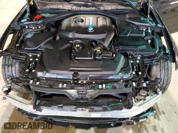 2018 BMW 3 Series 330e iPerformance with VIN WBA8E1C59JA177947, listed as a Copart auction lot 44696215 with 69,231 mi miles and Salvage Title. Bid and sale history available at carsss.com. Image 11.