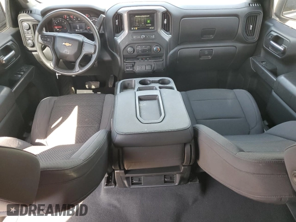 2019 Chevrolet Silverado 1500 Custom with VIN 1GCUYBEF6KZ273462, listed as a Copart auction lot 53993055 with 87,722 mi miles and Salvage Title. Bid and sale history available at DreamBid. Image 8.