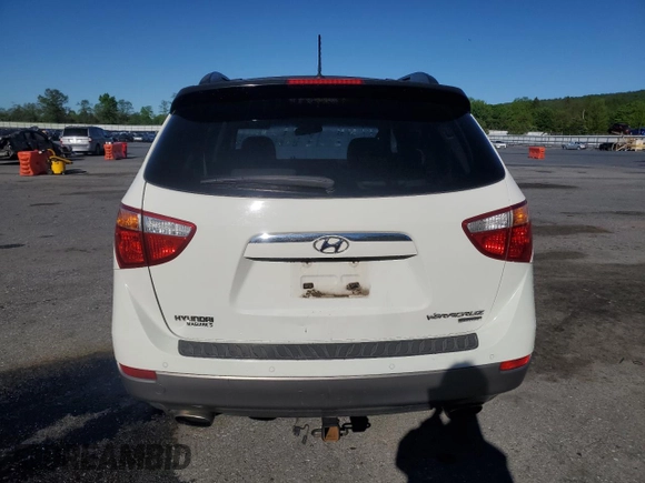 2010 Hyundai Veracruz Limited with VIN KM8NUDCC0AU103920, listed as a Copart auction lot 56100155 with 154,992 mi miles and Clean Title. Bid and sale history available at DreamBid. Image 6.
