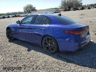 2020 Alfa Romeo Giulia with VIN ZARFAMAN3L7635613, listed as a Copart auction lot 52942535 with 40,118 mi miles and Clean Title. Bid and sale history available at carsss.com. Image 2.
