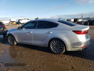 2017 Kia Cadenza Premium with VIN KNALB4J19H5050526, listed as a Copart auction lot 82837374 with 120,201 mi miles and Salvage Title. Bid and sale history available at carsss.com. Image 2.