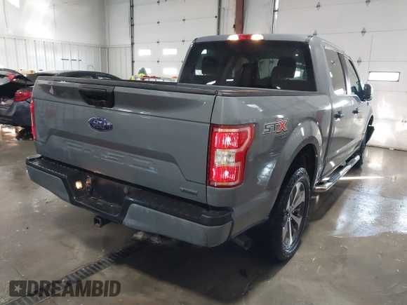 2019 Ford F-150 XL with VIN 1FTEW1EP4KKE93155, listed as a IAAI auction lot 41319964 with 105,248 mi miles. Bid and sale history available at carsss.com. Image 4.