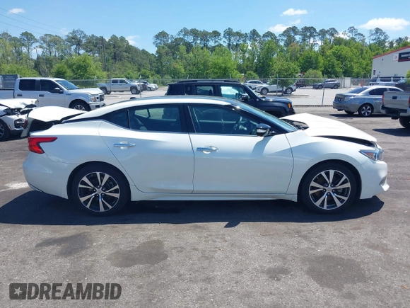 2017 Nissan Maxima SV with VIN 1N4AA6AP8HC453721, listed as a IAAI auction lot 42032549 with 55,049 mi miles and . Bid and sale history available at DreamBid. Image 13.