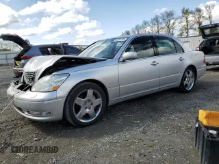 2006 Lexus LS 430 with VIN JTHBN36FX65047120, listed as a Copart auction lot 52994195 with 222,950 mi miles and Salvage Title. Bid and sale history available at carsss.com. Image 1.