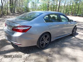 2017 Honda Accord Sport with VIN 1HGCR2F54HA239687, listed as a IAAI auction lot 42055418 with 28,369 mi miles. Bid and sale history available at carsss.com. Image 4.