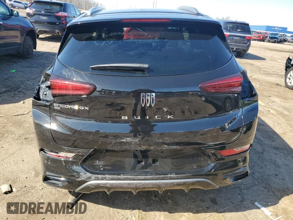 2025 Buick Encore GX Sport Touring with VIN KL4AMESL4SB012926, listed as a Copart auction lot 51567555 with 7,413 mi miles and Clean title. Bid and sale history available at DreamBid. Image 6.