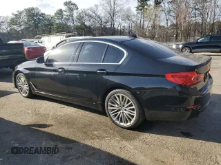 2018 BMW 5 Series 530i z VIN WBAJA5C58JWA38130, wystawiony jako Copart lot #48018525 z przebiegiem 133 533 mil mil oraz Szkoda całkowita • Salvage title. Historia ofert i sprzedaży dostępna na DreamBid. Obrazek 2.