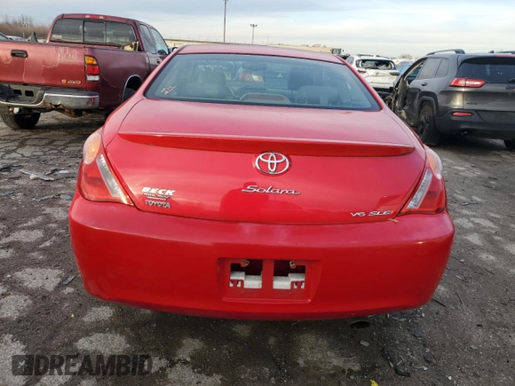 2005 Toyota Solara SE z VIN 4T1CA30P55U044614, wystawiony jako Copart lot #86874634 z przebiegiem 468 658 mil mil oraz Czysty tytuł • Clean title. Historia ofert i sprzedaży dostępna na DreamBid. Obrazek 6.