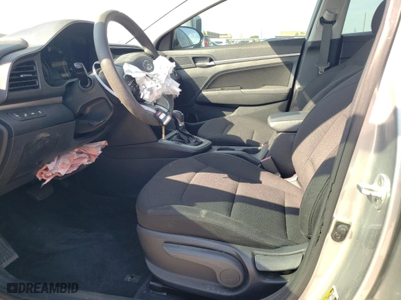 2020 Hyundai Elantra Value Edition with VIN 5NPD84LF9LH607622, listed as a Copart auction lot 75229914 with 81,790 mi miles and Salvage Title. Bid and sale history available at carsss.com. Image 7.