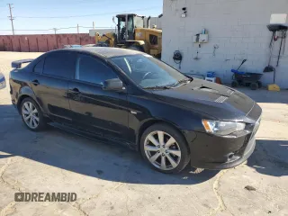 2014 Mitsubishi Lancer GT with VIN JA32U8FWXEU010430, listed as a Copart auction lot 80284124 with Not Provided miles and Salvage Title. Bid and sale history available at DreamBid. Image 4.