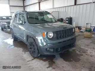 2018 Jeep Renegade Altitude with VIN ZACCJABB1JPG81585, listed as a IAAI auction lot 41299184 with 96,134 mi miles. Bid and sale history available at carsss.com. Image 1.