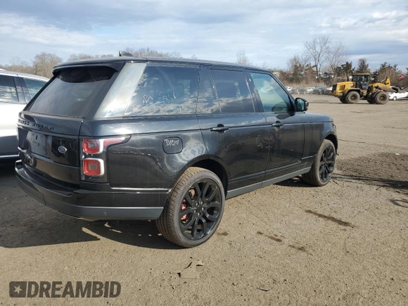 2018 Land Rover Range Rover HSE with VIN SALGS2RK3JA509268, listed as a Copart auction lot 50524315 with 146,091 mi miles and Clean title. Bid and sale history available at DreamBid. Image 3.