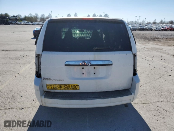 2009 Dodge Grand Caravan Cargo with VIN 2D4HN11EX9R689670, listed as a Copart auction lot 49794435 with 254,622 mi miles and Salvage Title. Bid and sale history available at carsss.com. Image 6.