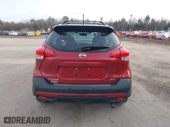 2020 Nissan Kicks SR with VIN 3N1CP5DV0LL563782, listed as a IAAI auction lot 41144161 with 89,285 mi miles. Bid and sale history available at carsss.com. Image 16.