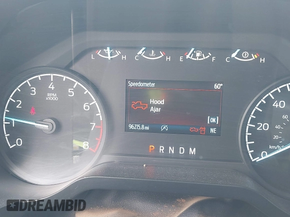2021 Ford F-150 XL with VIN 1FTFX1E59MFC09787, listed as a IAAI auction lot 42162828 with 96,215 mi miles and . Bid and sale history available at DreamBid. Image 7.