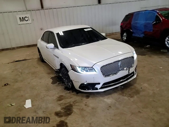 2017 Lincoln Continental Premiere with VIN 1LN6L9PK2H5624406, listed as a Copart auction lot 43251725 with 48,059 mi miles and Salvage Title. Bid and sale history available at carsss.com. Image 13.