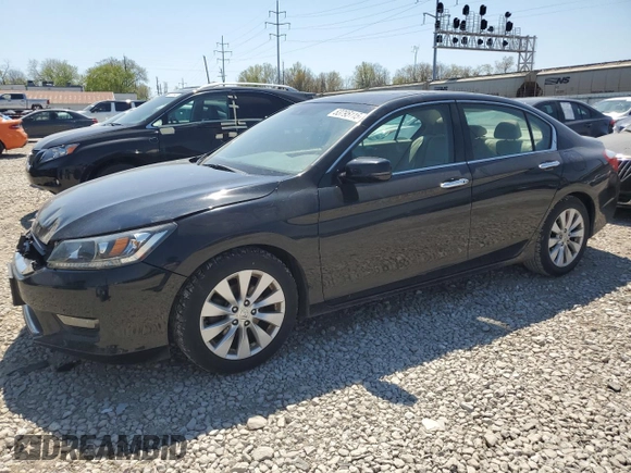 2013 Honda Accord Sdn EX-L with VIN 1HGCR2F8XDA147634, listed as a Copart auction lot 53795115 with 229,754 mi miles and Salvage Title. Bid and sale history available at carsss.com. Image 1.