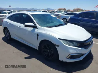 2019 Honda Civic EX z VIN 19XFC1F38KE003716, wystawiony jako IAAI lot #42293611 z przebiegiem 109 882 mil mil oraz . Historia ofert i sprzedaży dostępna na DreamBid. Obrazek 1.