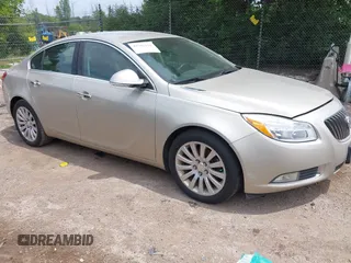 2013 Buick Regal Turbo Premium 1 with VIN 2G4GS5EV0D9213726, listed as a IAAI auction lot 42702141 with 159,786 mi miles and . Bid and sale history available at DreamBid. Image 1.