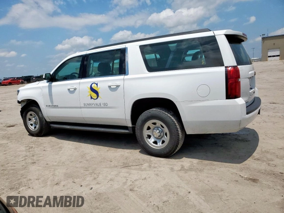 2019 Chevrolet Suburban with VIN 1GNSCKEC9KR230768, listed as a Copart auction lot 58822915 with 96,823 mi miles and Salvage title. Bid and sale history available at DreamBid. Image 2.