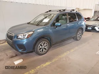 2019 Subaru Forester Premium with VIN JF2SKAEC3KH590972, listed as a IAAI auction lot 42115496 with 25,091 mi miles and . Bid and sale history available at DreamBid. Image 17.