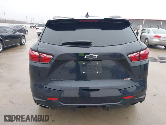 2020 Chevrolet Blazer RS with VIN 3GNKBERS5LS546592, listed as a IAAI auction lot 41365422 with 99,943 mi miles and . Bid and sale history available at DreamBid. Image 15.