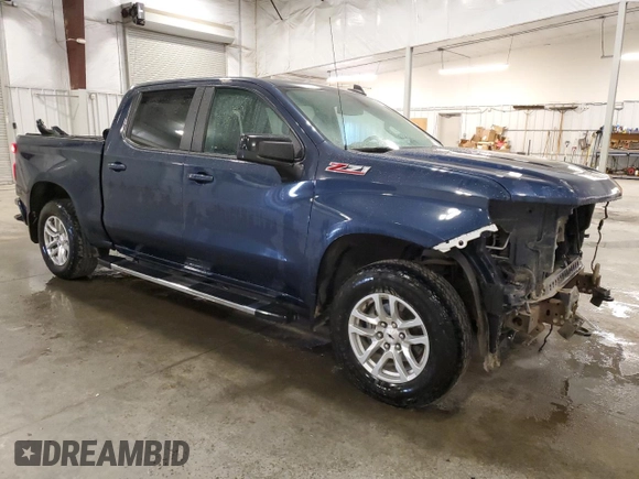 2021 Chevrolet Silverado 1500 RST with VIN 1GCUYEED8MZ416365, listed as a Copart auction lot 89321665 with 63,032 mi miles and Salvage Title. Bid and sale history available at DreamBid. Image 4.