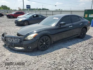2011 Infiniti M with VIN JN1BY1AP3BM326103, listed as a Copart auction lot 58999415 with 163,659 mi miles and Salvage title. Bid and sale history available at DreamBid. Image 1.