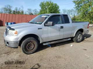 2008 Ford F-150 XLT with VIN 1FTPX14508FB56733, listed as a Copart auction lot 54410045 with 165,363 mi miles and Clean Title. Bid and sale history available at carsss.com. Image 1.