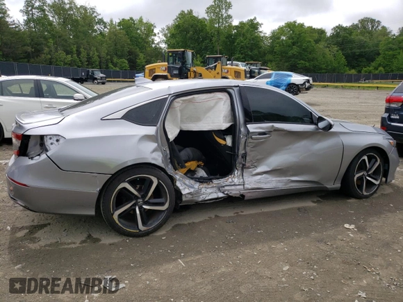 2019 Honda Accord Sport with VIN 1HGCV2F37KA008512, listed as a Copart auction lot 56175805 with 86,980 mi miles and Salvage title. Bid and sale history available at DreamBid. Image 3.
