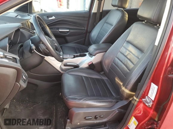 2013 Ford Escape SEL with VIN 1FMCU0HX1DUA92748, listed as a Copart auction lot 51258995 with 95,368 mi miles and Non repairable. Bid and sale history available at DreamBid. Image 7.