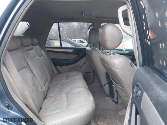 2005 Toyota 4Runner SR5 with VIN JTEBU14R658050952, listed as a IAAI auction lot 41188739 with 255,359 mi miles. Bid and sale history available at carsss.com. Image 8.