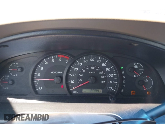 2006 Toyota Tundra SR5 with VIN 5TBET34136S509869, listed as a IAAI auction lot 41987133 with 187,041 mi miles and . Bid and sale history available at DreamBid. Image 7.