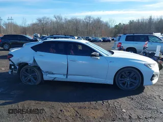 2021 Acura TLX w/A-Spec Package with VIN 19UUB5F59MA013665, listed as a IAAI auction lot 41569907 with 48,429 mi miles. Bid and sale history available at carsss.com. Image 13.