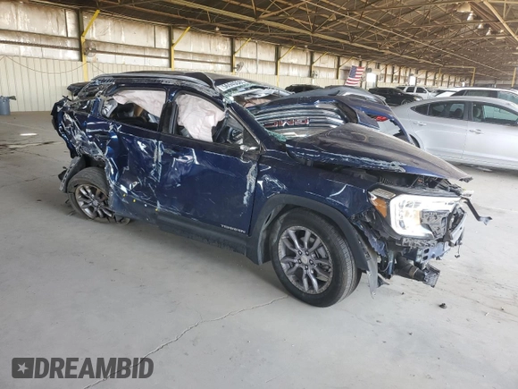 2023 GMC Terrain SLT with VIN 3GKALPEG6PL132398, listed as a Copart auction lot 56940685 with Not provided miles and Salvage title. Bid and sale history available at DreamBid. Image 4.