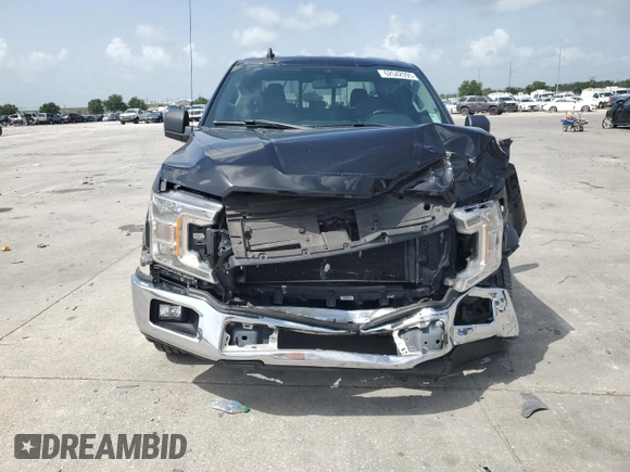 2019 Ford F-150 XL with VIN 1FTEW1C56KKE02968, listed as a Copart auction lot 62542595 with 93,422 mi miles and Salvage title. Bid and sale history available at DreamBid. Image 5.
