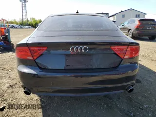 2013 Audi A7 Premium Plus with VIN WAUYGAFC6DN069576, listed as a Copart auction lot 54760455 with 110,943 mi miles and Salvage title. Bid and sale history available at DreamBid. Image 6.
