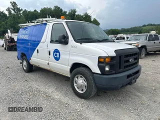 2012 Ford Econoline Cargo Commercial with VIN 1FTNE2EL1CDB21042, listed as a IAAI auction lot 42679263 with 90,458 mi miles and . Bid and sale history available at DreamBid. Image 5.