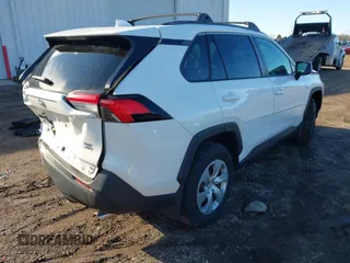 2019 Toyota RAV4 LE with VIN 2T3F1RFV3KW075045, listed as a IAAI auction lot 41745179 with 81,014 mi miles. Bid and sale history available at carsss.com. Image 4.