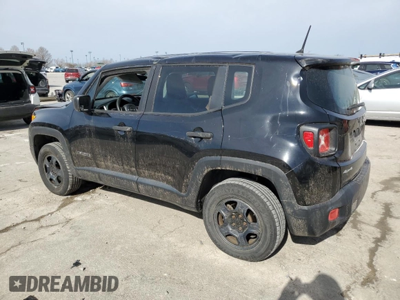 2015 Jeep Renegade Sport with VIN ZACCJBAT0FPB66962, listed as a Copart auction lot 49520865 with 110,151 mi miles and Salvage Title. Bid and sale history available at DreamBid. Image 2.