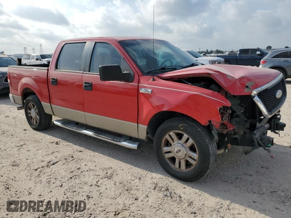 2008 Ford F-150 XL with VIN 1FTRW12W78FB29777, listed as a Copart auction lot 52615045 with 90,866 mi miles and Salvage Title. Bid and sale history available at carsss.com. Image 4.