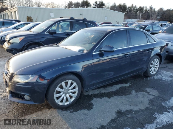 2011 Audi A4 2.0T Premium Plus with VIN WAUEFAFL8BN047386, listed as a Copart auction lot 45403615 with 129,534 mi miles and Clean Title. Bid and sale history available at carsss.com. Image 1.