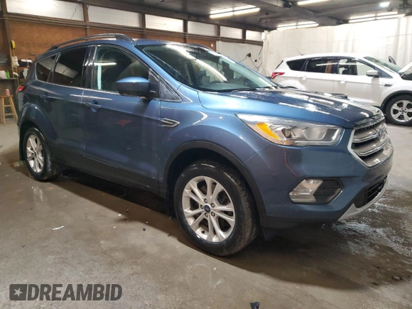 2018 Ford Escape SEL with VIN 1FMCU9HDXJUB39135, listed as a Copart auction lot 52093075 with 69,604 mi miles and Salvage Title. Bid and sale history available at carsss.com. Image 4.