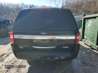 2017 Ford Expedition EL Platinum with VIN 1FMJK1MT6HEA82075, listed as a Copart auction lot 43175415 with 125,405 mi miles and Salvage Title. Bid and sale history available at carsss.com. Image 6.