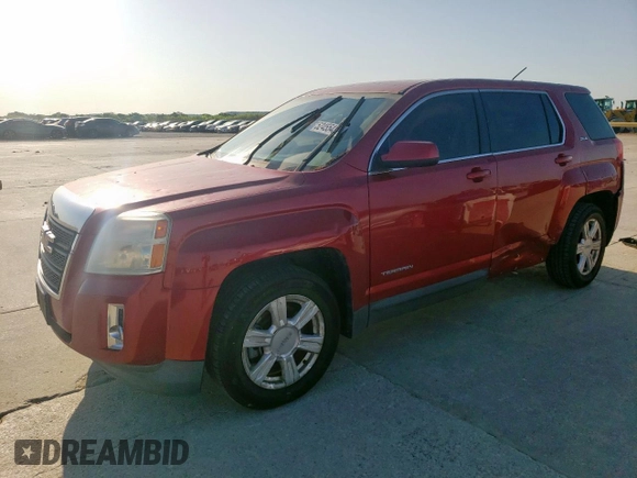2015 GMC Terrain SLE z VIN 2GKALMEK2F6176453, wystawiony jako Copart lot #52455435 z przebiegiem 111 430 mil mil oraz Szkoda całkowita • Salvage title. Historia ofert i sprzedaży dostępna na DreamBid. Obrazek 1.