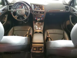2014 Audi Q5 Premium Plus with VIN WA1LFAFP8EA060500, listed as a Copart auction lot 62337165 with 97,598 mi miles and Salvage title. Bid and sale history available at DreamBid. Image 8.