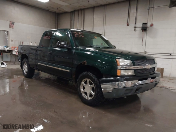 2004 Chevrolet Silverado 1500 LS with VIN 2GCEK19T441294838, listed as a IAAI auction lot 41208716 with 221,431 mi miles. Bid and sale history available at carsss.com. Image 1.