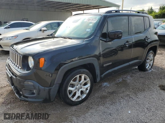 2018 Jeep Renegade Latitude with VIN ZACCJABB4JPJ40320, listed as a Copart auction lot 53735305 with 112,409 mi miles and Clean Title. Bid and sale history available at DreamBid. Image 1.