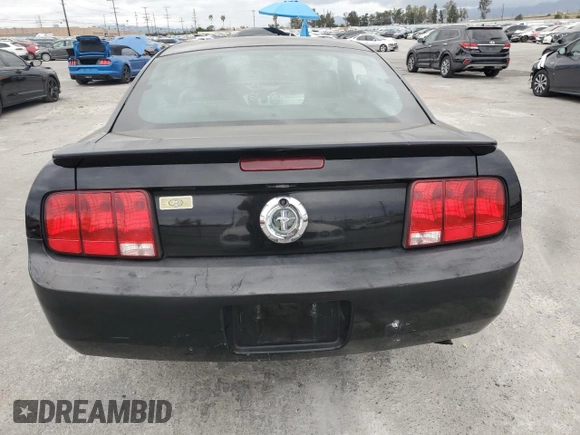 2008 Ford Mustang Deluxe with VIN 1ZVHT80N785162868, listed as a Copart auction lot 53402435 with 147,529 mi miles and Salvage Title. Bid and sale history available at carsss.com. Image 6.