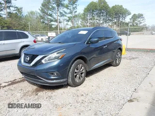 2018 Nissan Murano S z VIN 5N1AZ2MG5JN105131, wystawiony jako IAAI lot #41838201 z przebiegiem 90 782 mil mil oraz . Historia ofert i sprzedaży dostępna na DreamBid. Obrazek 2.